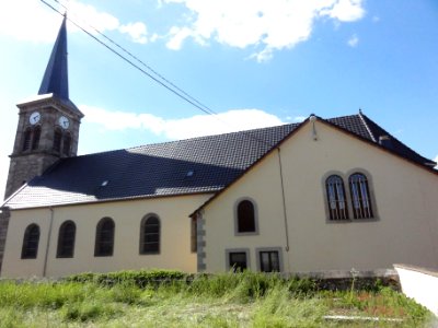 Hommarting (Moselle) Église Saint-Martin 01