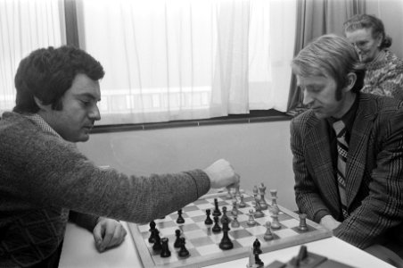 Hoogovenschaaktoernooi, laatste ronde Olafson tegen Sosonko, Bestanddeelnr 928-3884