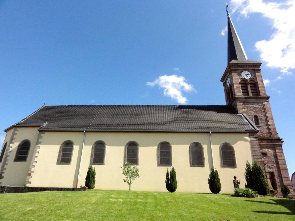 Hommarting (Moselle) Église Saint-Martin 02
