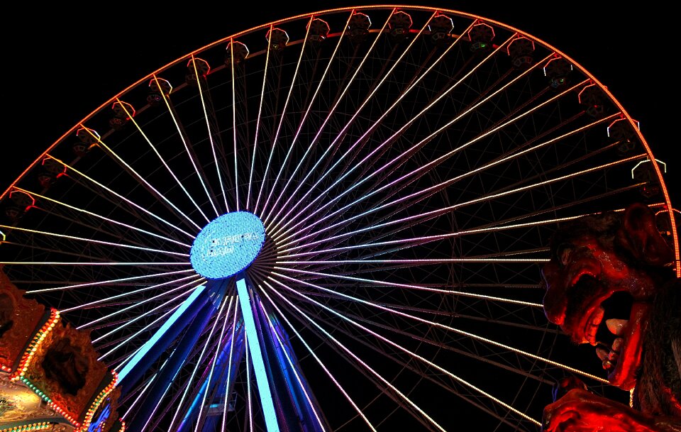 Folk festival ferris wheel carnies