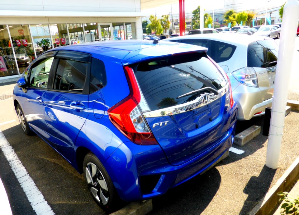 Honda FIT HYBRID (2nd & 3rd generation) rear