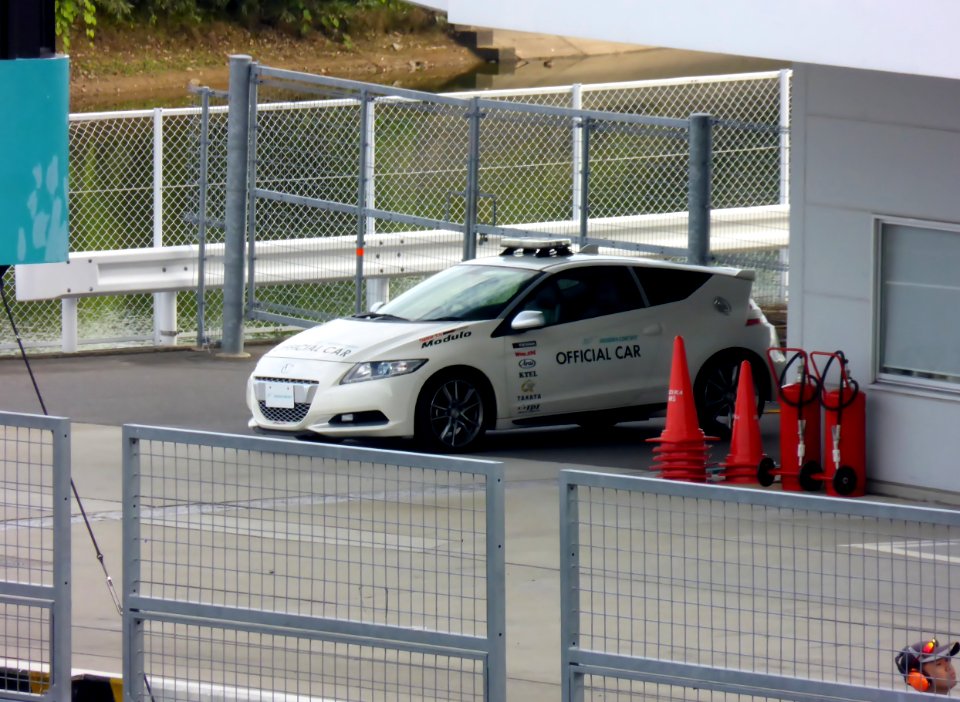 Honda CR-Z (ZF1) as an official car of SUZUKA CIRCUIT