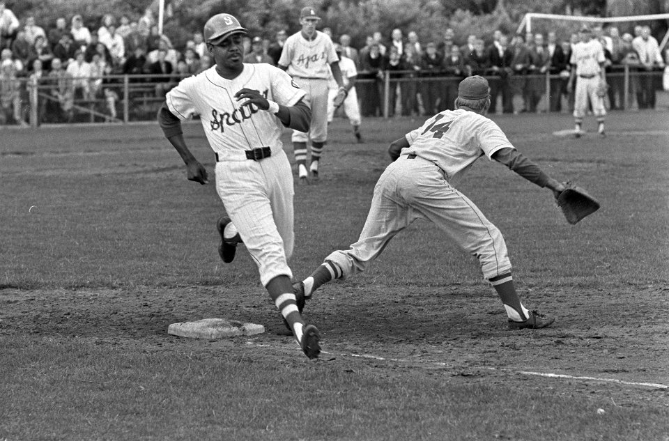 Honkbal Ajax tegen Sparta. Spelmoment, Bestanddeelnr 920-5309