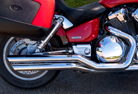 Honda VTX 1800 C 2007 - exhaust pipes