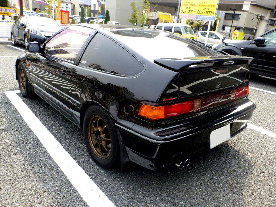 Honda CR-X SiR (E-EF8) rear