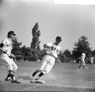 Honkbal OVVO tegen Schoten. Spelmoment, Bestanddeelnr 915-3867
