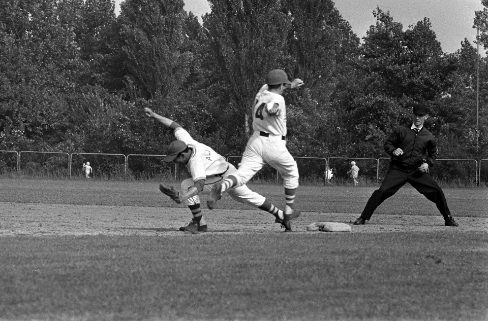 Honkbal Ajax tegen Sparta 5-9, spelmomenten, Bestanddeelnr 919-3859