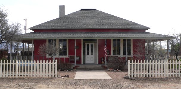 Hooker town house (Willcox AZ) from NW 2