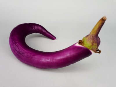 Hook-spiral Orient Charm eggplant 2017 B3