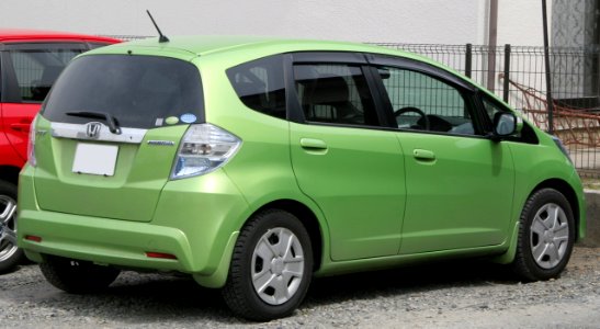 Honda Fit Hybrid rear
