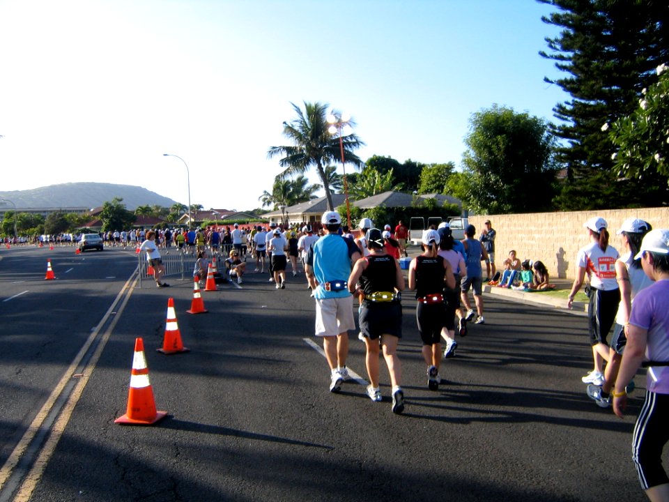Honolulu marathon 2006 1