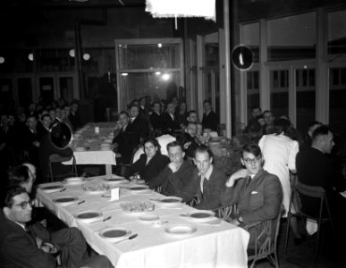 Hoogovensschaaktoernooi. Diner, Bestanddeelnr 903-1956