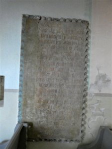 Horburg St.Marien Inschriftgrabstein