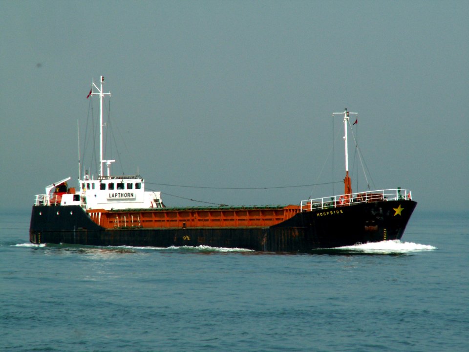 Hoopride approaching Port of Rotterdam