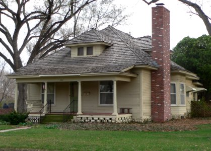 Hope house (Garden City KS) from NW 1