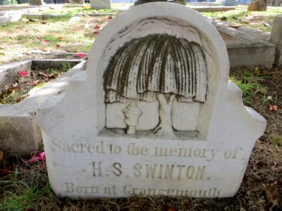 Honolulu-Catholic-cemetery-Swinton-HS-gravemarker