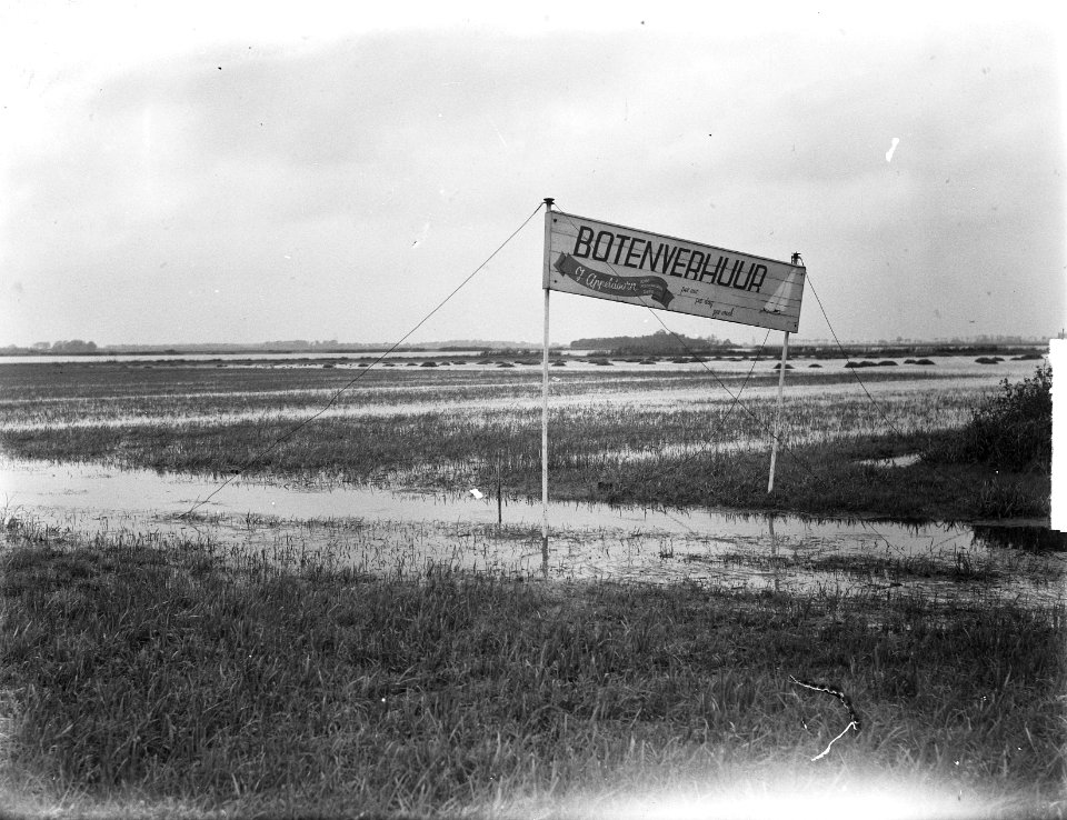 Hoogwater in Friesland bij Tietjerkstradeel, Bestanddeelnr 904-2435