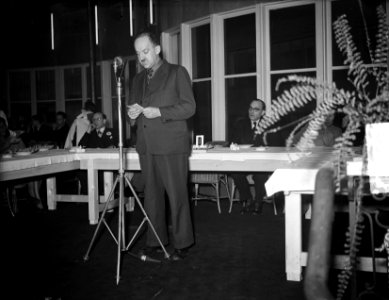 Hoogovensschaaktoernooi. Diner, Bestanddeelnr 903-1954