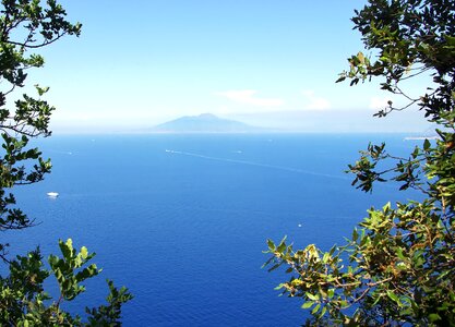 Vesuvius volcano panorama photo