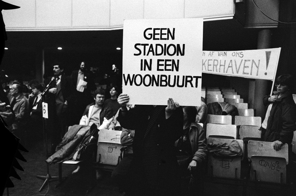 Hoorzitting Stadionbuurt (Amsterdam) over de eventueel te houden Olympische Spel, Bestanddeelnr 933-1779