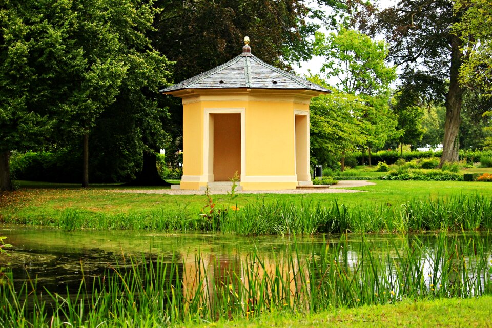 Castle park schlossgarten building