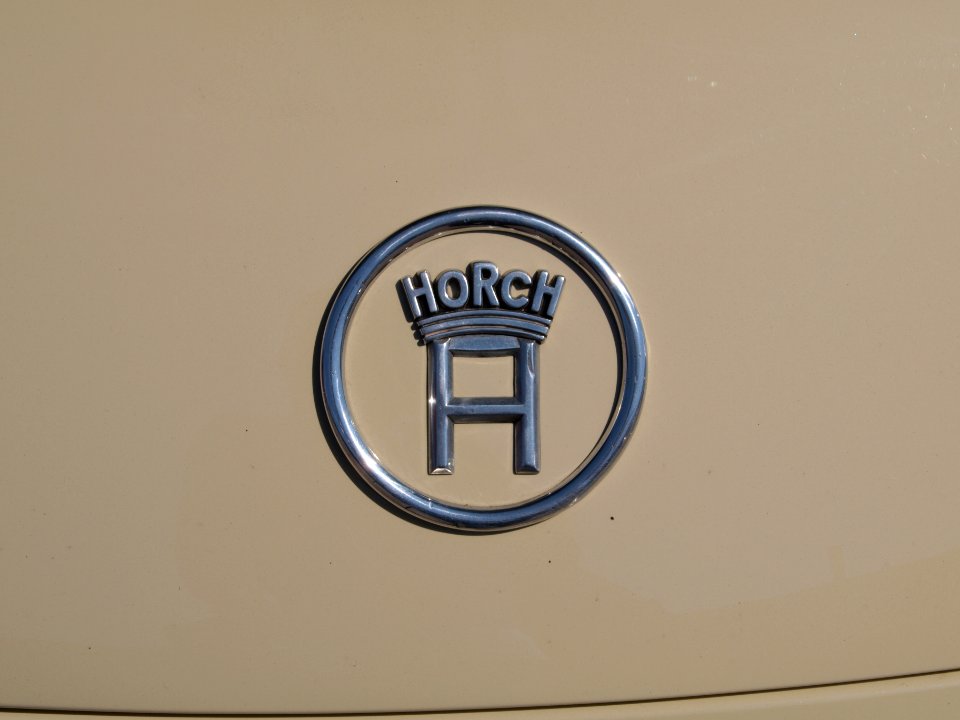 Horch 930V Sport (1937), Logo, Insignia, Emblem, Dutch licence registration AM-95-26