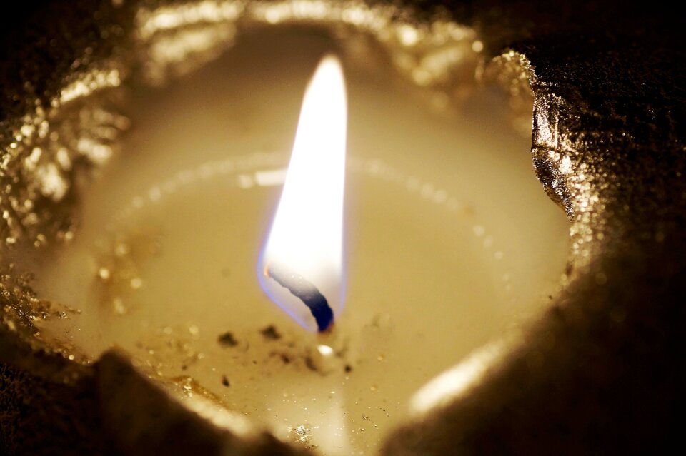 Wax light decoration