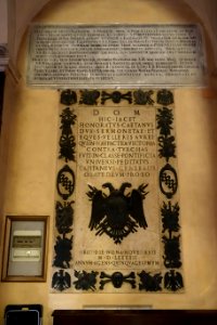Honoratus Caetanus memorial - Santa Pudenziana - Rome, Italy - DSC06309 photo