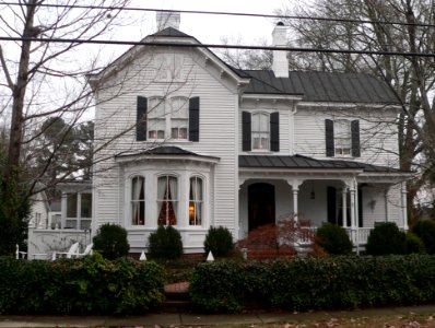 Hood-Strickland house (Smithfield NC) from NW 1