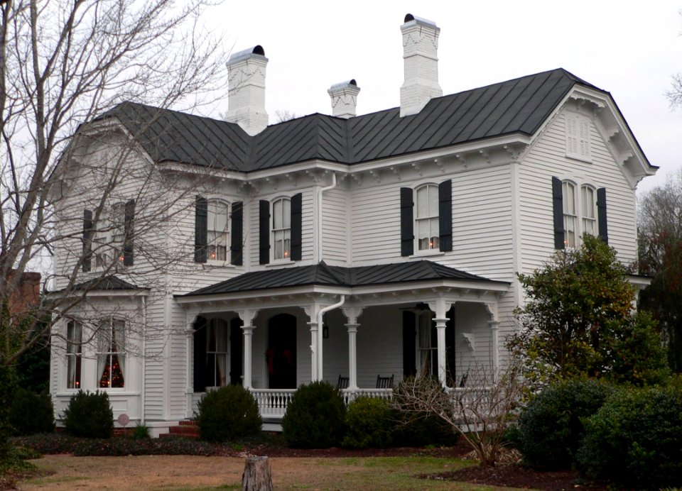 Hood-Strickland house (Smithfield NC) from SSW 1