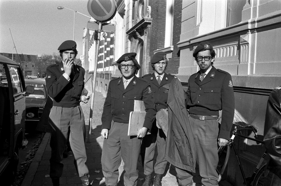 Hoog Militair Gerechtshof behandelt hoger beroep van leden VVDM Den Haag , demon, Bestanddeelnr 925-0852