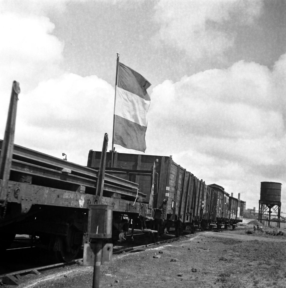 Hoogovens aankomst vanuit Duitsland, Bestanddeelnr 901-8155