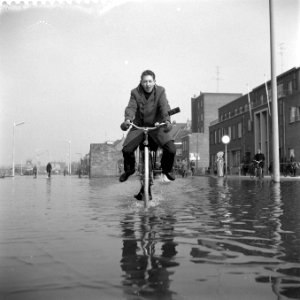 Hoog water bij Venlo, Bestanddeelnr 909-3766