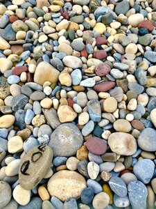 Seaside rock rocks photo
