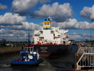 Horizon Athena (ship, 2008) IMO 9407378, Port of Antwerp pic9
