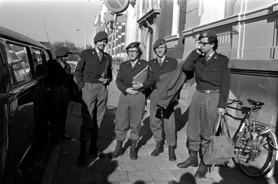 Hoog Militair Gerechtshof behandelt hoger beroep van leden VVDM Den Haag , demon, Bestanddeelnr 925-0853