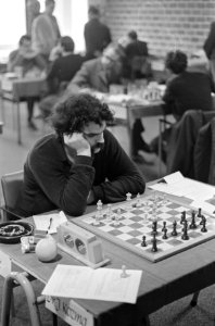 Hoogoven Schaaktoernooi nr. 9 , 10 Botwinnik kijkt toe bij Portisch, Bestanddeelnr 922-0479