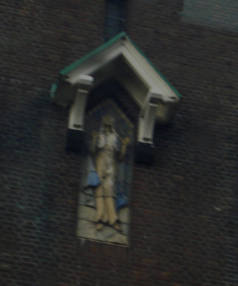 Hoogmade kunstwerk maria