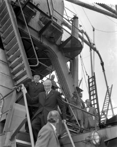 Ingebruikstelling laatste elevator te Rotterdam, Bestanddeelnr 911-5092