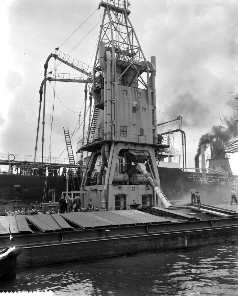 Ingebruikstelling laatste elevator te Rotterdam, Bestanddeelnr 911-5094