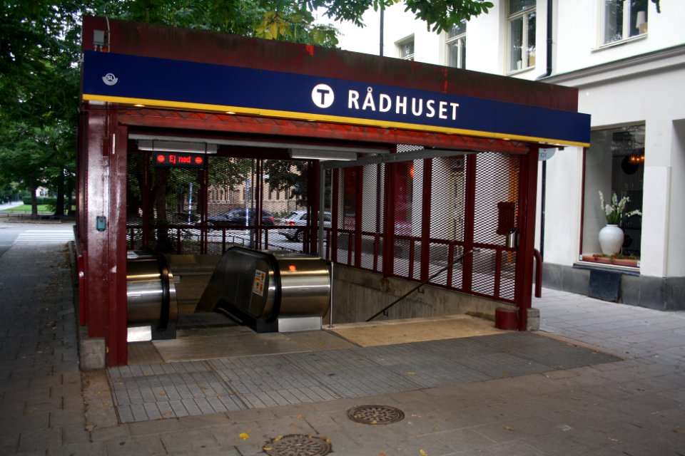 Ingång till Rådhuset