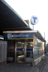 Ingång till Tunnelbanan - Gamla Stan 1