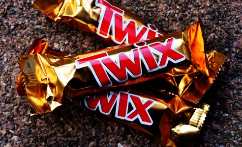 Twix caramel sugar