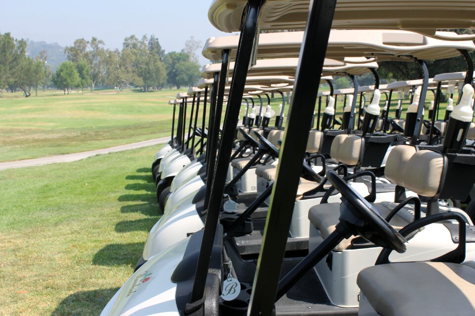 Sport golf cart game