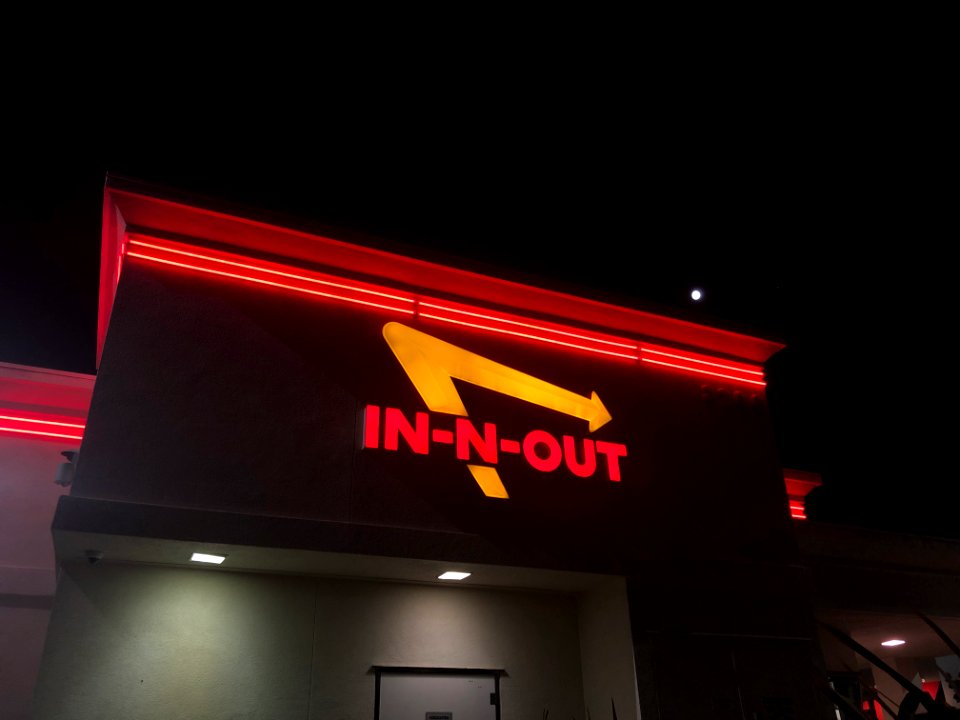 In-n-Out Burger at Night