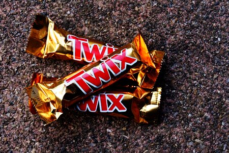 Twix caramel sugar photo