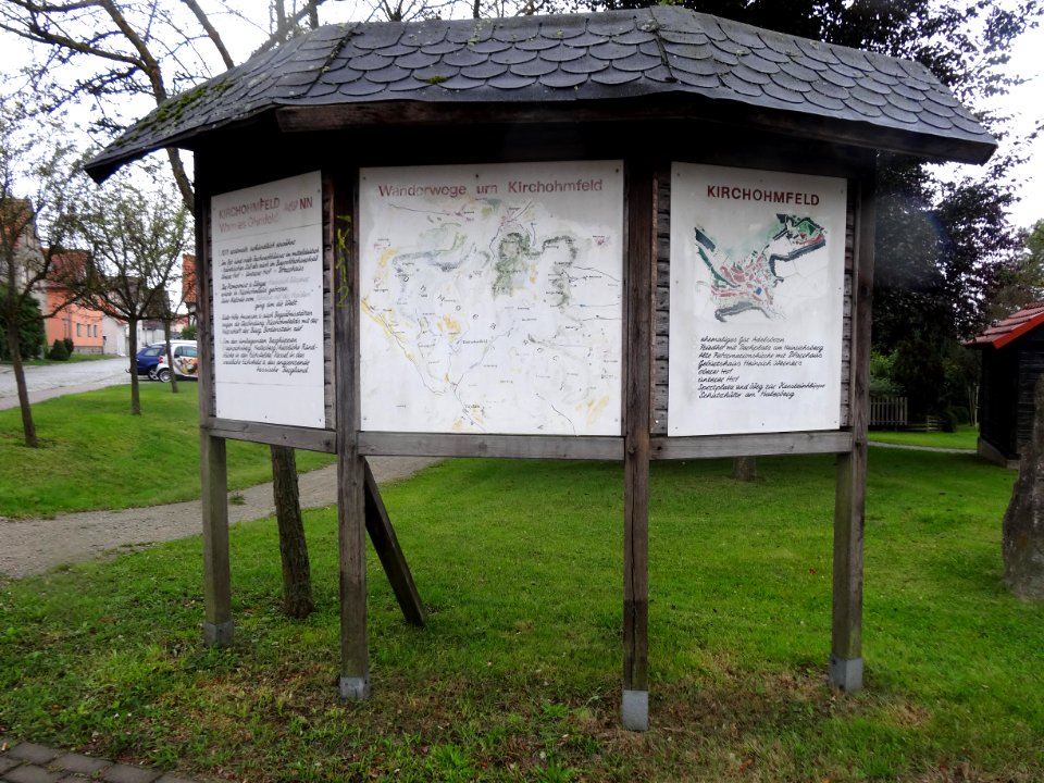 Infotafel Kirchohmfeld