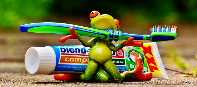 Brushing teeth hygiene clean