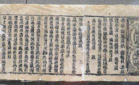 Inner Mongolia Museum Tangut dharani 1 Section B