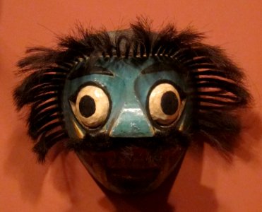 Indonesian mask in the Honolulu Museum of Art, IX